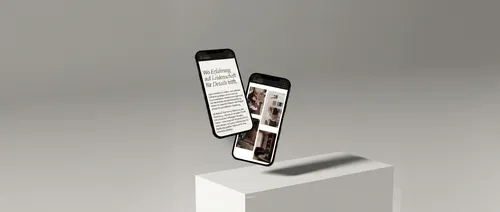 Sixrooms | Kreativagentur München | Banderole – instagram story Website Mockup wide