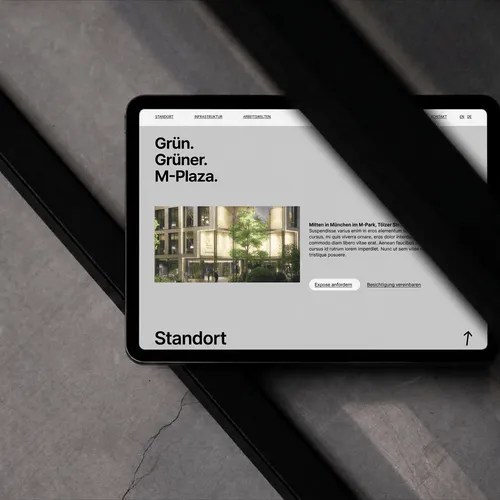 Sixrooms | Kreativagentur München | Banderole – ipad gruen