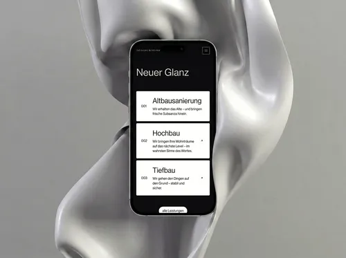 Sixrooms | Kreativagentur München | Banderole – iphone fabric Website Mockup 2