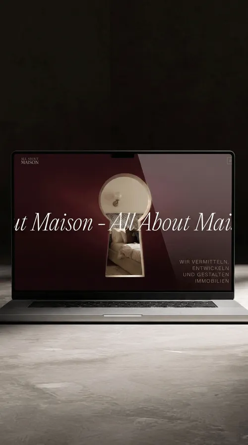 Sixrooms | Kreativagentur München | Banderole – laptop Website Mockup portrait