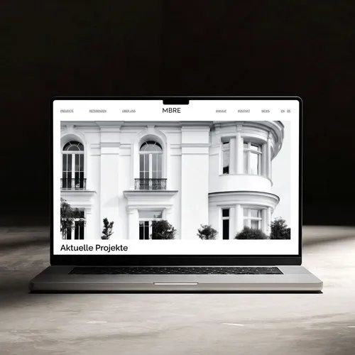 Sixrooms | Kreativagentur München | Banderole – macbook studio Website Mockup