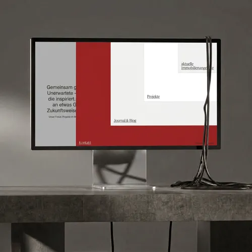Sixrooms | Kreativagentur München | Banderole – monitor menu overlay