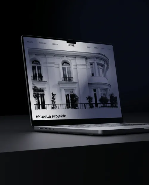 Sixrooms | Kreativagentur München | Banderole – savee laptop Website Mockup