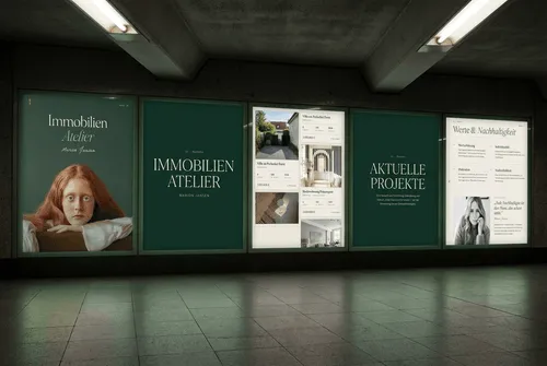 Sixrooms | Kreativagentur München | Banderole – U-Bahn-Kampagne screens Website Mockup 2